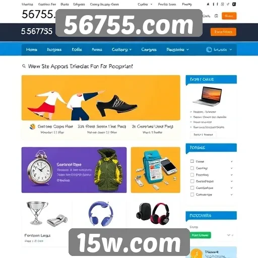 Avaliação da experiência do usuário em 56755.com