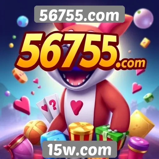 Variedade de jogos disponíveis em 56755.com